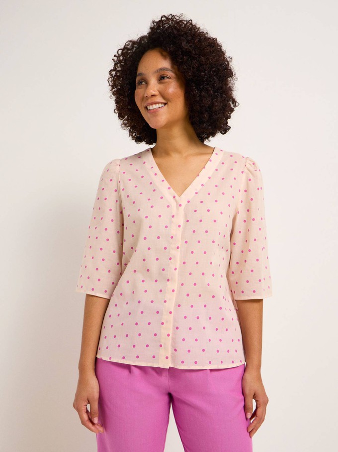 3/4-sleeve blouse from LANIUS