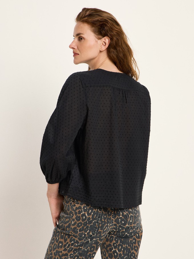 3/4 sleeve blouse with structure from LANIUS