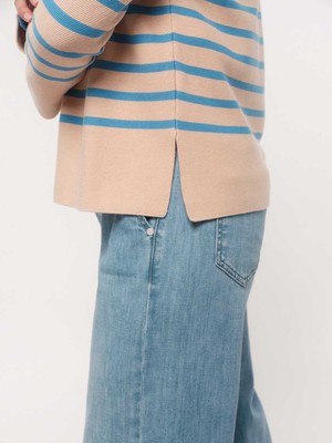 Polo collar sweater (GOTS) from LANIUS