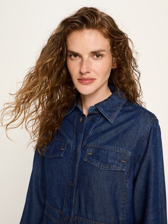 denim dress from LANIUS