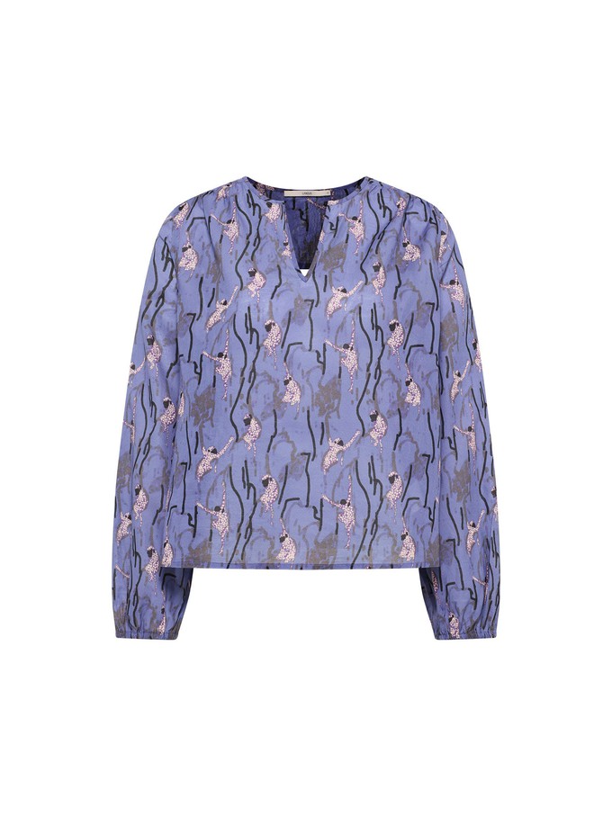 Long-sleeved blouse with ruffles from LANIUS