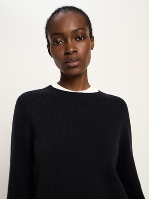 Cropped sweater (GOTS) from LANIUS
