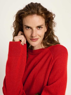 Cropped sweater (GOTS) from LANIUS