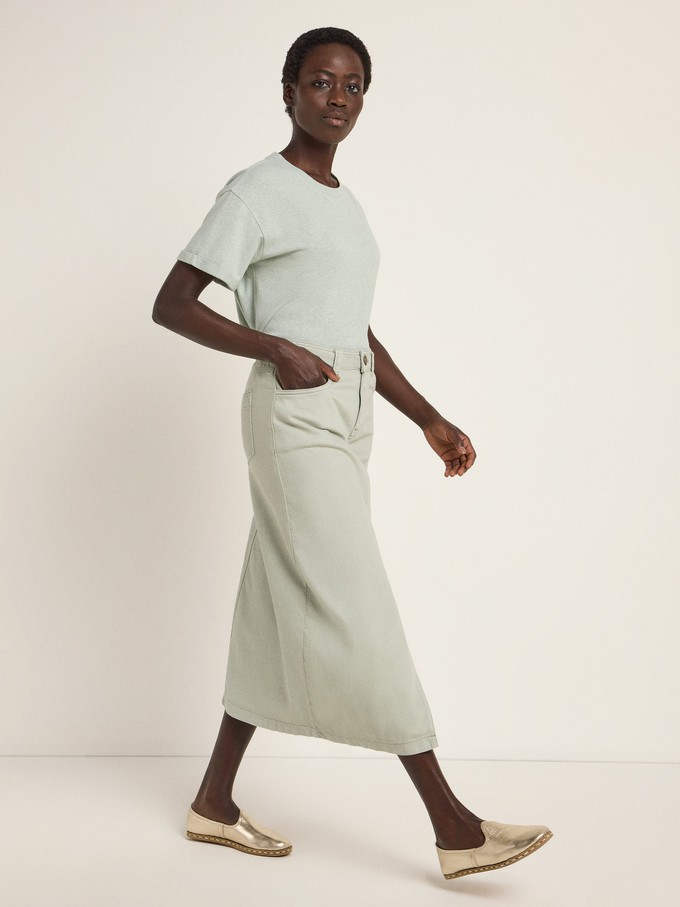 skirt with slit (GOTS) from LANIUS