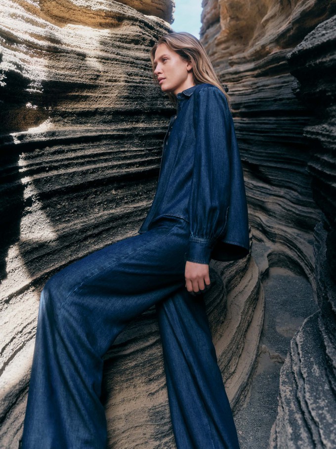 denim blouse from LANIUS