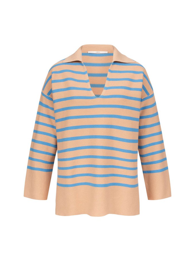 Polo collar sweater (GOTS) from LANIUS