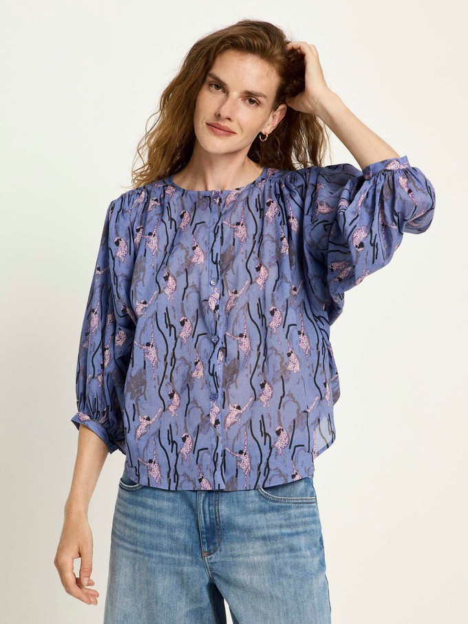 Ruffle blouse from LANIUS