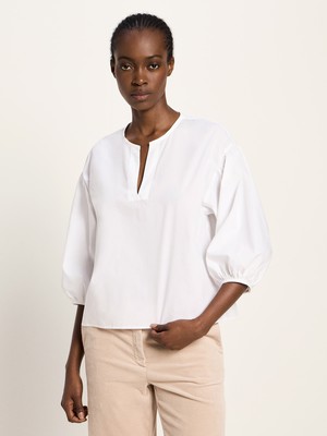 blouse with ruffles (GOTS) from LANIUS