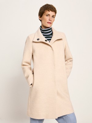 Walk coat with stand-up collar (GOTS) from LANIUS