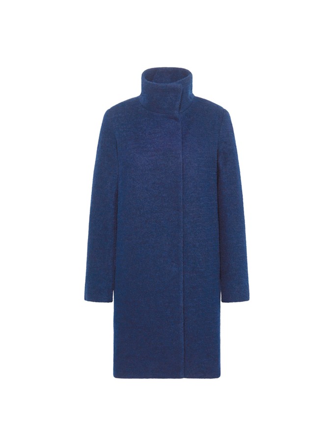Walk coat with stand-up collar (GOTS) from LANIUS