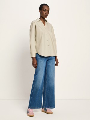 Oversized shirt blouse (GOTS) from LANIUS