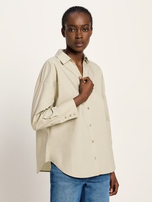 Oversized shirt blouse (GOTS) from LANIUS