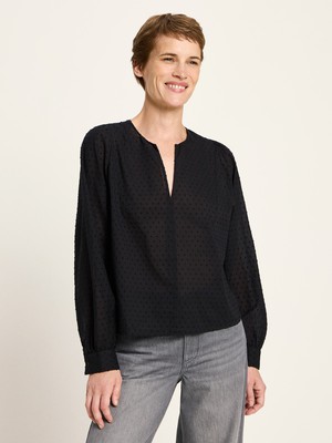 Structured blouse with ruffles from LANIUS