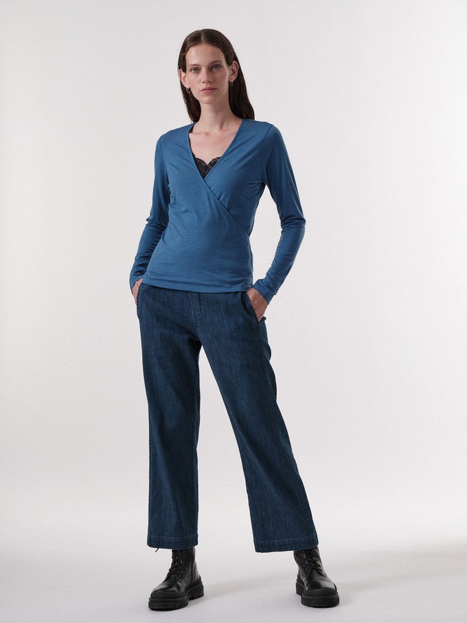 Wrap-around shirt from LANIUS