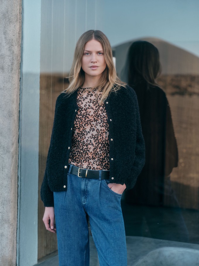 stand-up collar shirt from LANIUS
