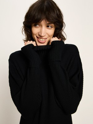 Ribbed knit dress (GOTS) from LANIUS