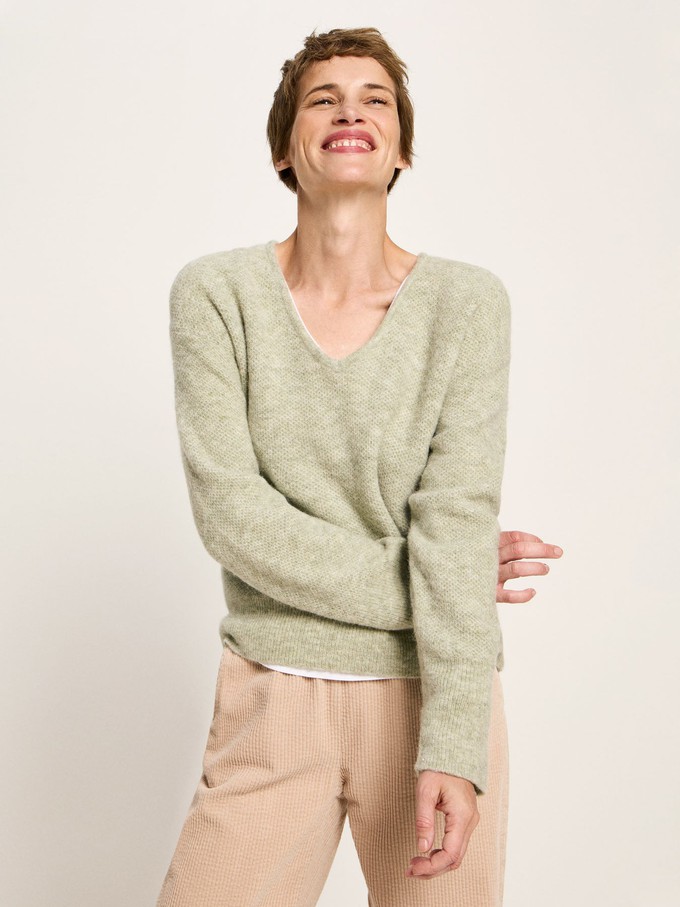 V-neck sweater from LANIUS