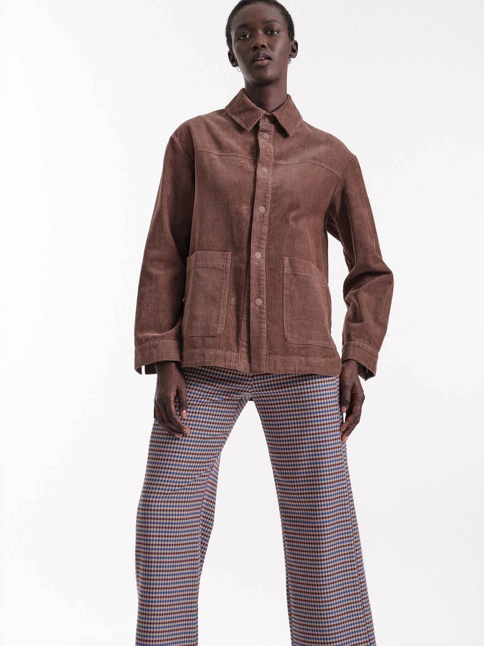 Corduroy shirt jacket from LANIUS