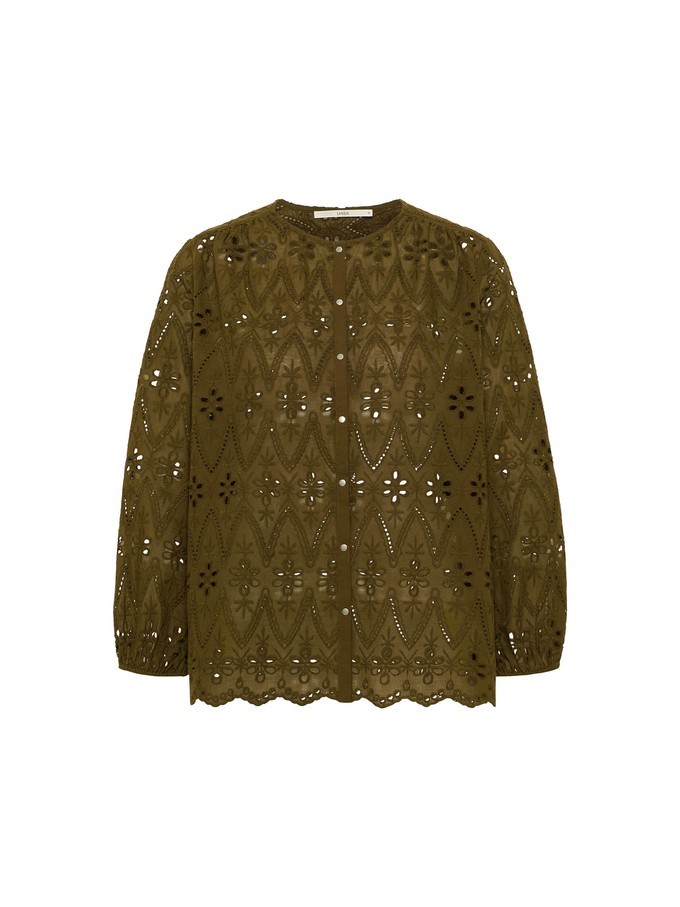 Organic cotton lace blouse from LANIUS