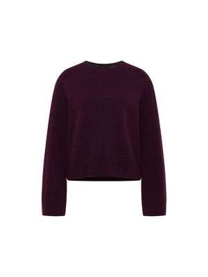 Cropped sweater (GOTS) from LANIUS
