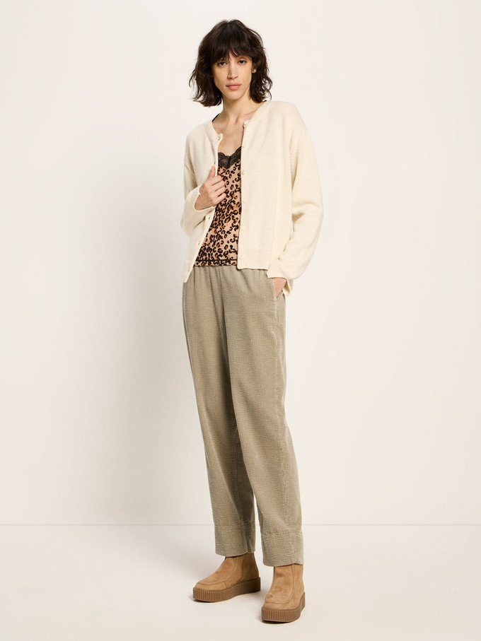 Boxy Cardigan (GOTS) from LANIUS