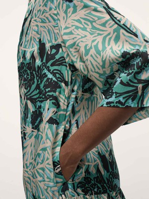 Kaftan Dress Print Vintage Flower from LANIUS