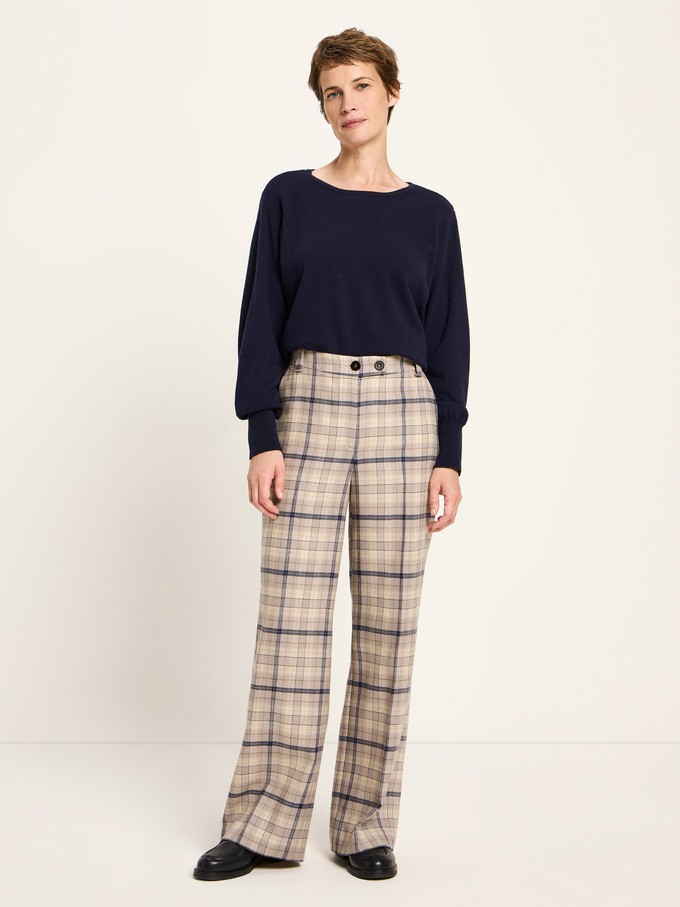 Check Marlene trousers from LANIUS