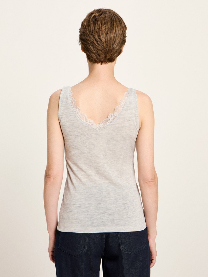 Top with lace (GOTS) from LANIUS