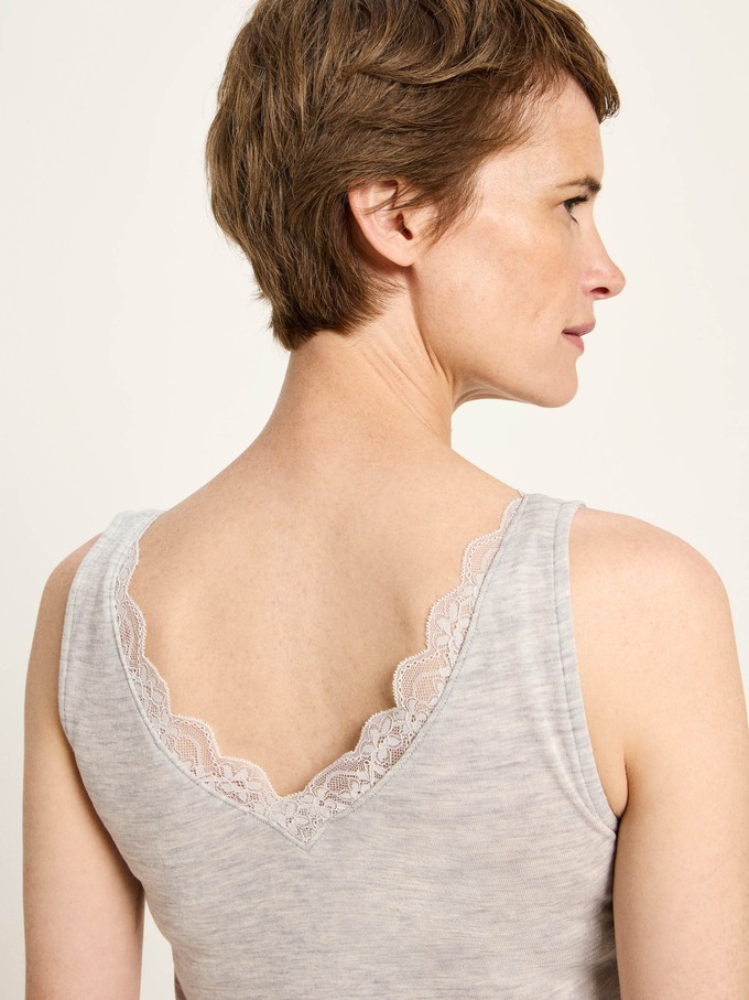 Top with lace (GOTS) from LANIUS
