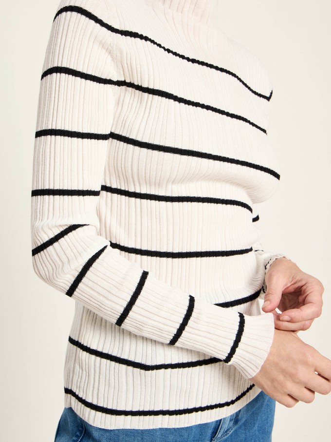 Ribbed sweater (GOTS) from LANIUS