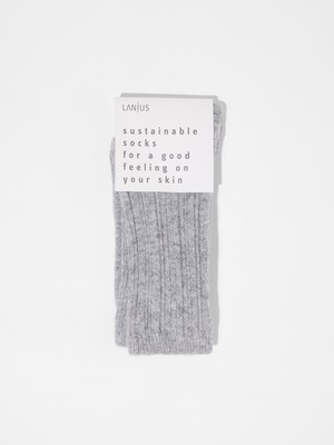 Rib knit socks (GOTS) from LANIUS