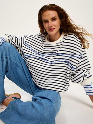 Vorbestellung - Statementsweatshirt (GOTS) from LANIUS