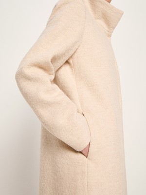 Walk coat with stand-up collar (GOTS) from LANIUS