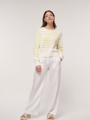 Sweater with stripes (GOTS) from LANIUS