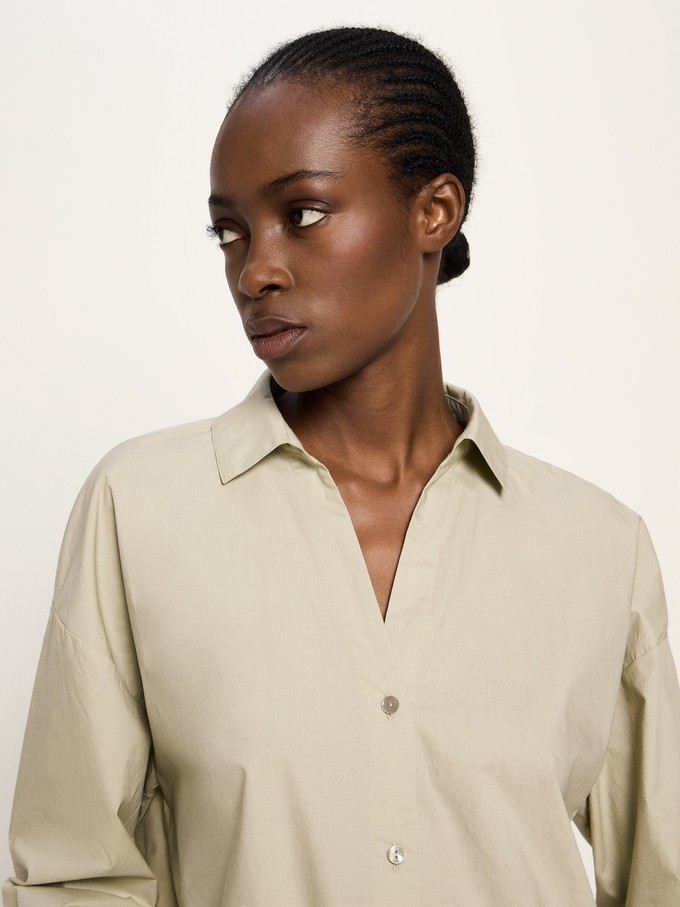 Oversized shirt blouse (GOTS) from LANIUS