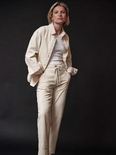 Corduroy shirt jacket via LANIUS