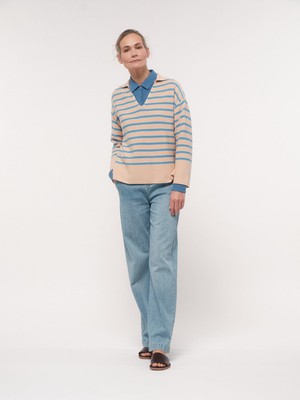 Polo collar sweater (GOTS) from LANIUS