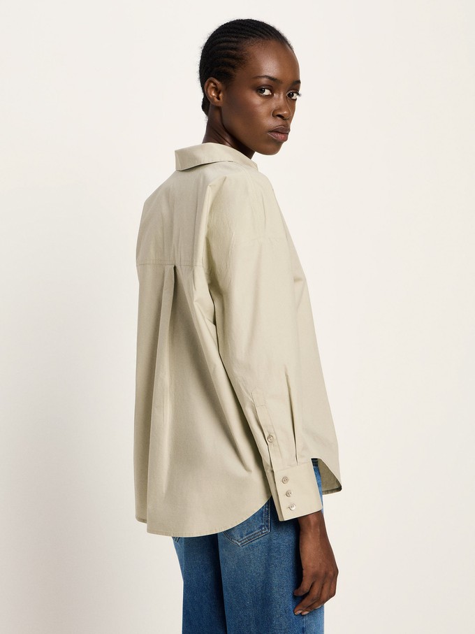 Oversized shirt blouse (GOTS) from LANIUS