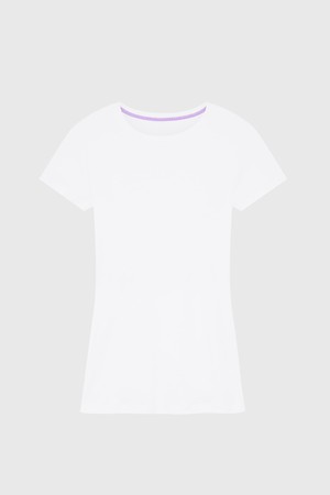 Short Sleeve Crew Neck Cotton Modal Blend T-shirt from Lavender Hill Clothing