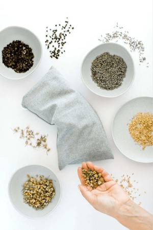 Aromatherapy Lavender, Chamomile & Buckwheat Eye Pillow from Lavender Hill Clothing