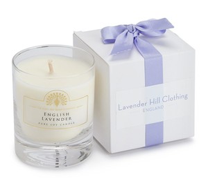 Lavender (essential oil) Soy Wax Votive Candle from Lavender Hill Clothing