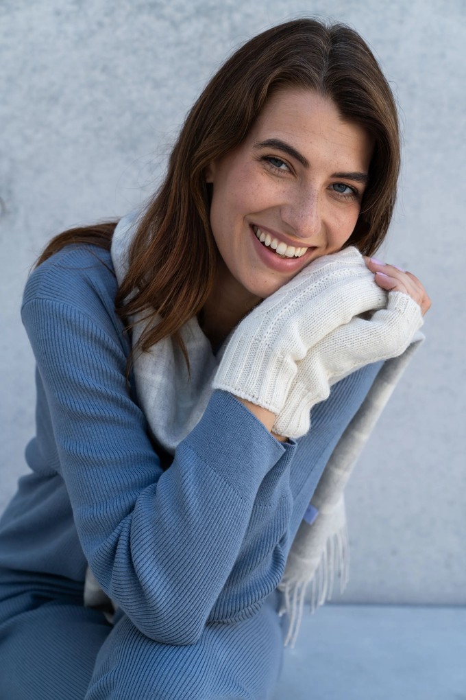 Alpaca Wristwarmers from Lavender Hill Clothing