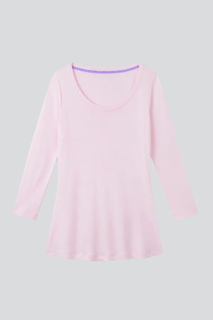 3/4 Sleeve Scoop Neck Cotton Modal Blend T-Shirt from Lavender Hill Clothing