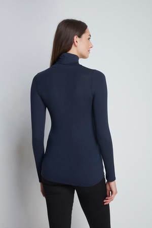 Roll Neck Micro Modal Top from Lavender Hill Clothing