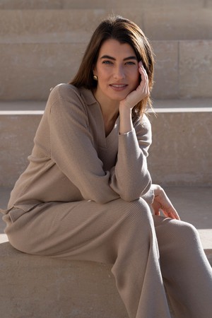 Ribbed Lounge Jumper from Lavender Hill Clothing