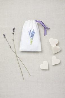 Lavender Heart Soap Gift Bag via Lavender Hill Clothing