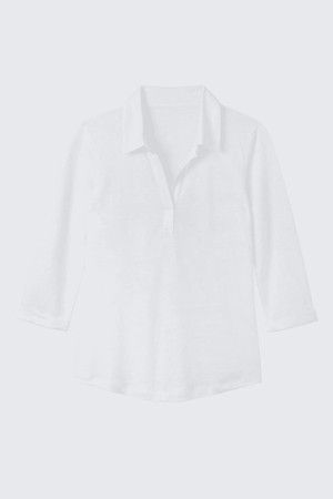 Collared Linen T-shirt from Lavender Hill Clothing