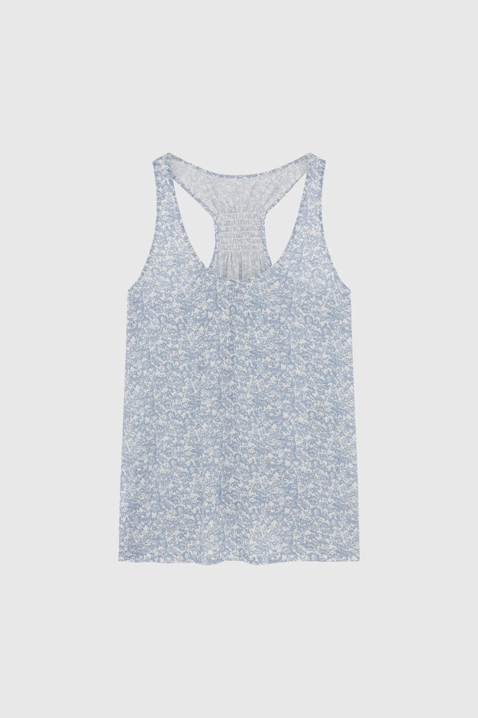 Patterned Scoop Neck Tank from Lavender Hill Clothing