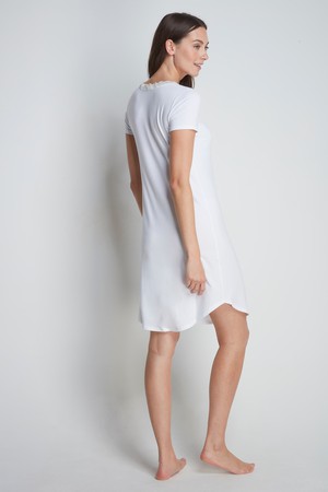 Lace Micro Modal Nightdress from Lavender Hill Clothing