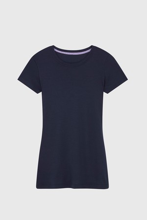 Short Sleeve Crew Neck Cotton Modal Blend T-shirt from Lavender Hill Clothing